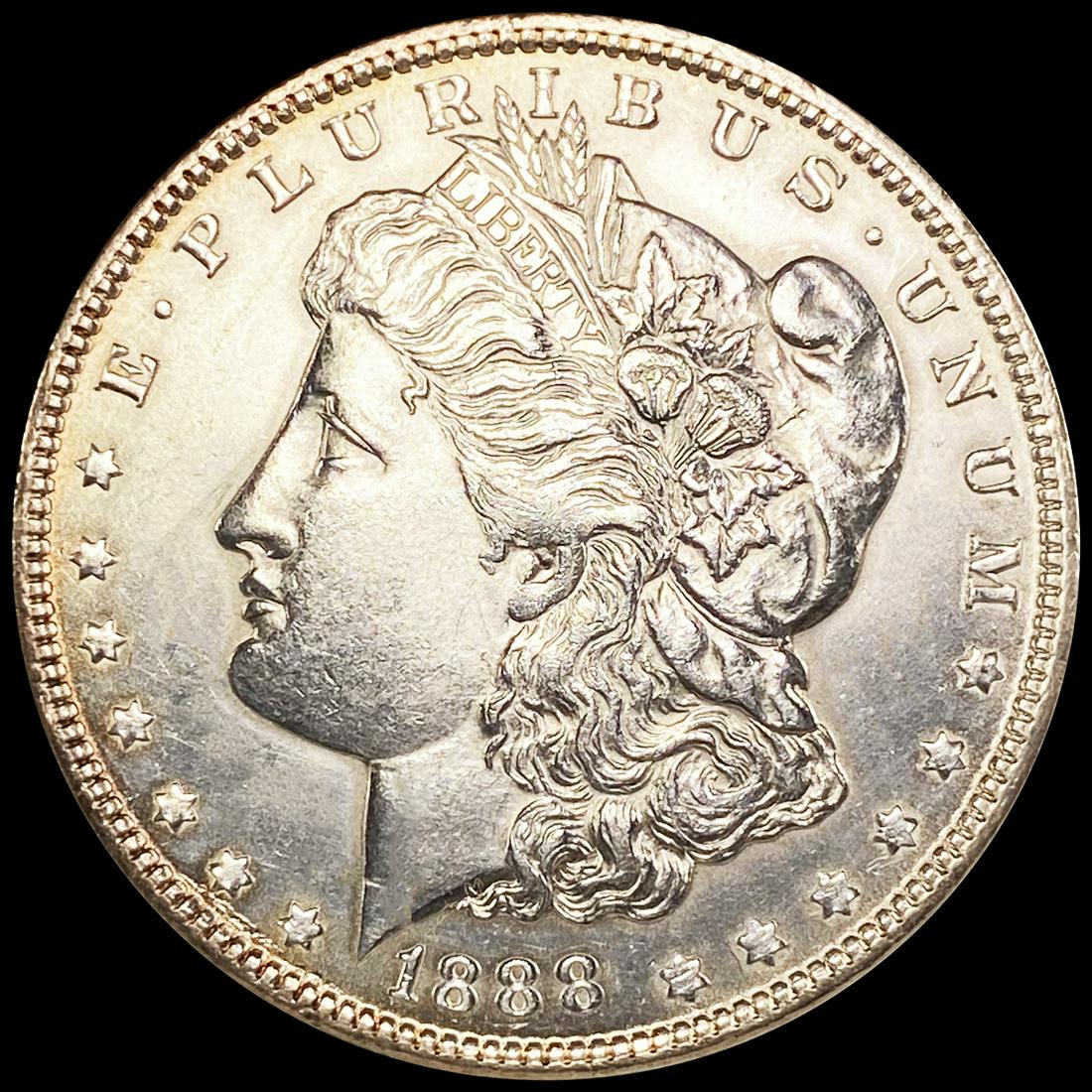 1888 Morgan Silver Dollar CLOSELY UNCIRCULATED (1 of 2)