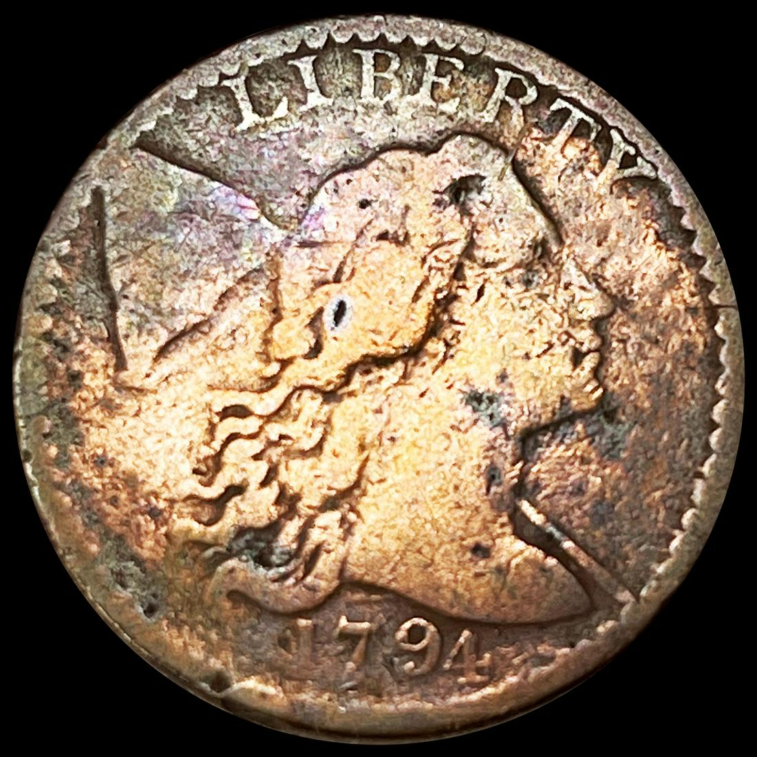 1794 Large Cent NICELY CIRCULATED (1 of 2)
