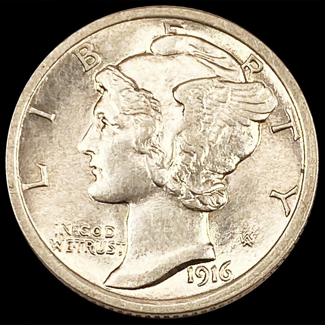 1916 FSB Mercury Dime UNCIRCULATED (1 of 2)