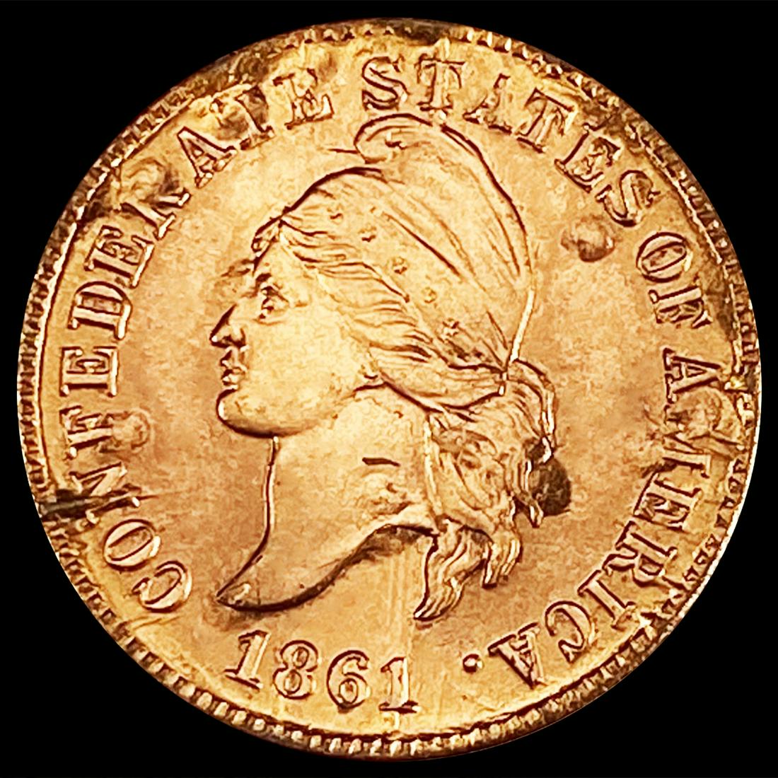 1861 RD Confederate 1 Cent UNCIRCULATED (1 of 2)