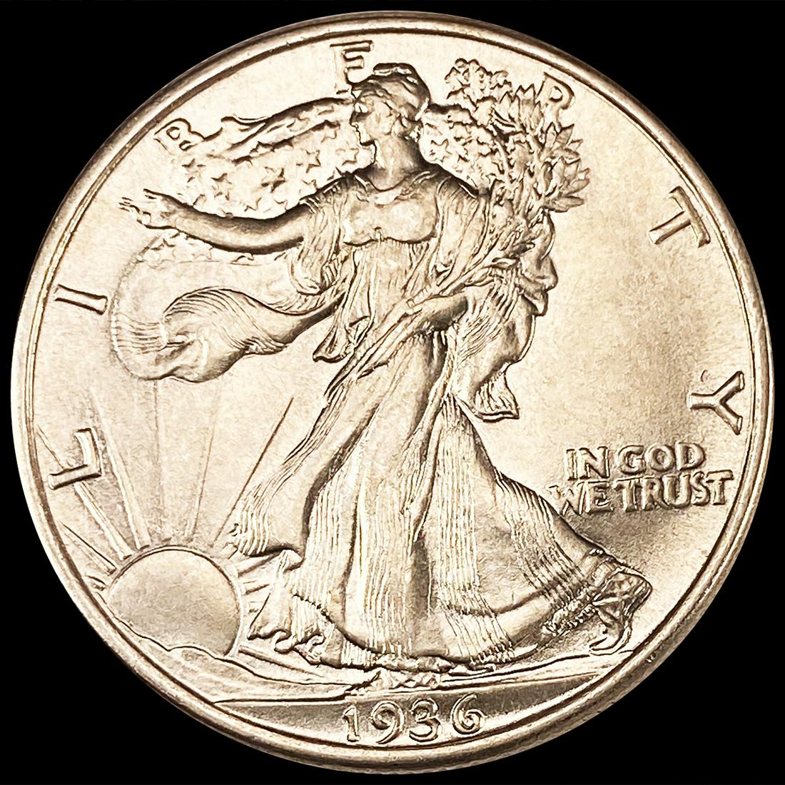 1936 Walking Liberty Half Dollar UNCIRCULATED (1 of 2)