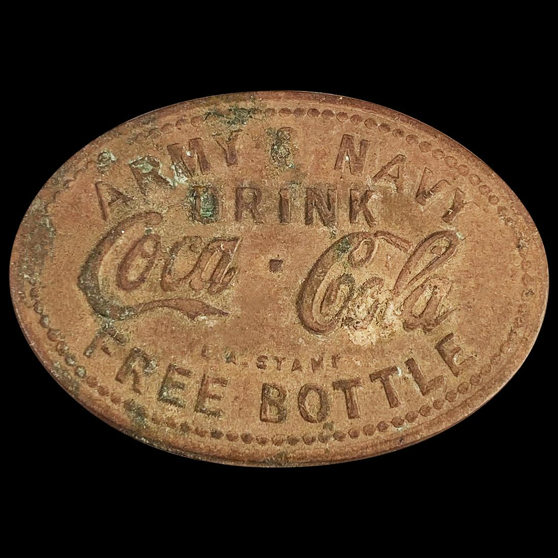 Army & Navy Coca-Cola Token UNCIRCULATED (1 of 2)