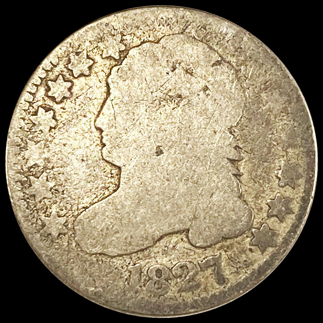 1827 Capped Bust Dime NICELY CIRCULATED (1 of 2)