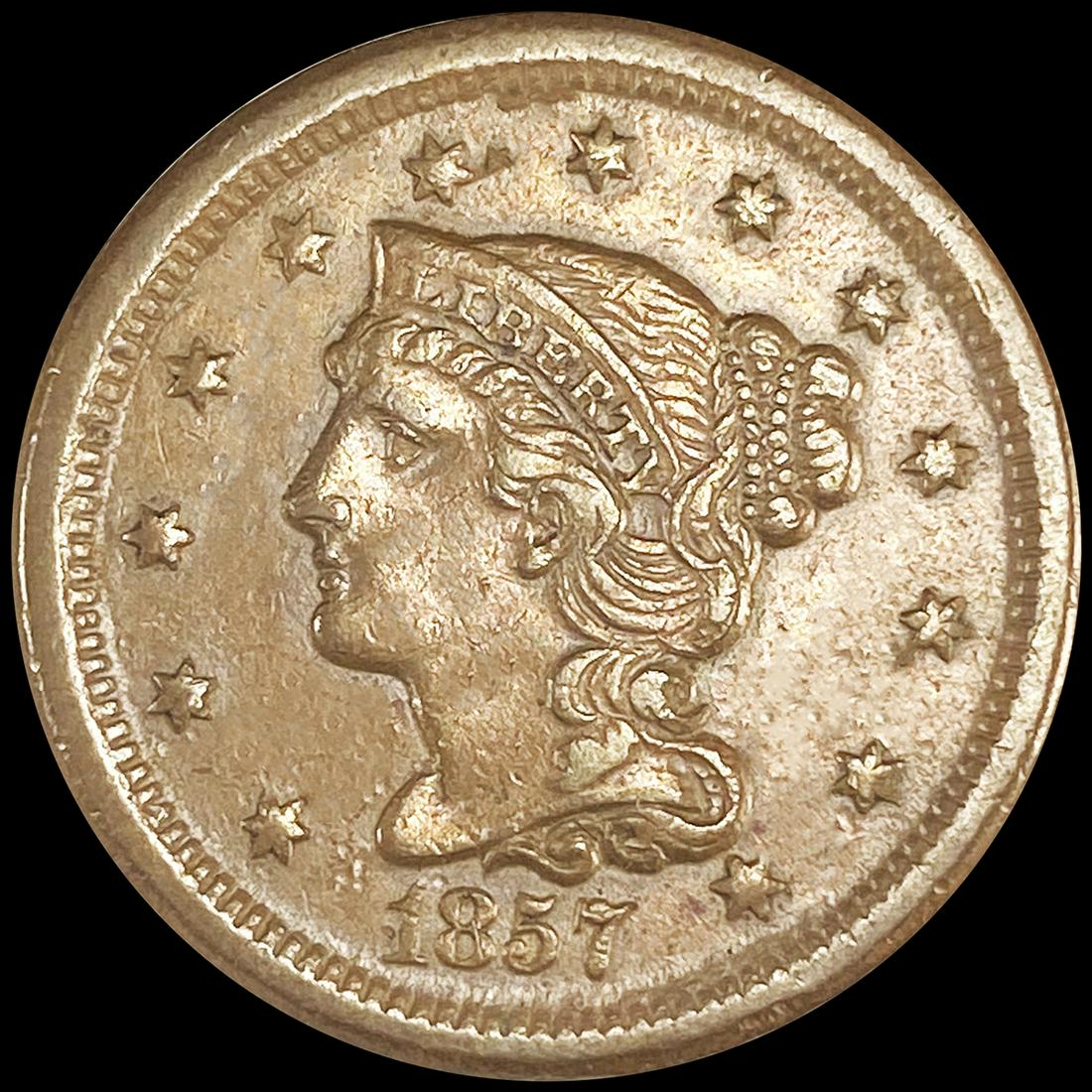 1857 Large Cent CLOSELY UNCIRCULATED (1 of 2)