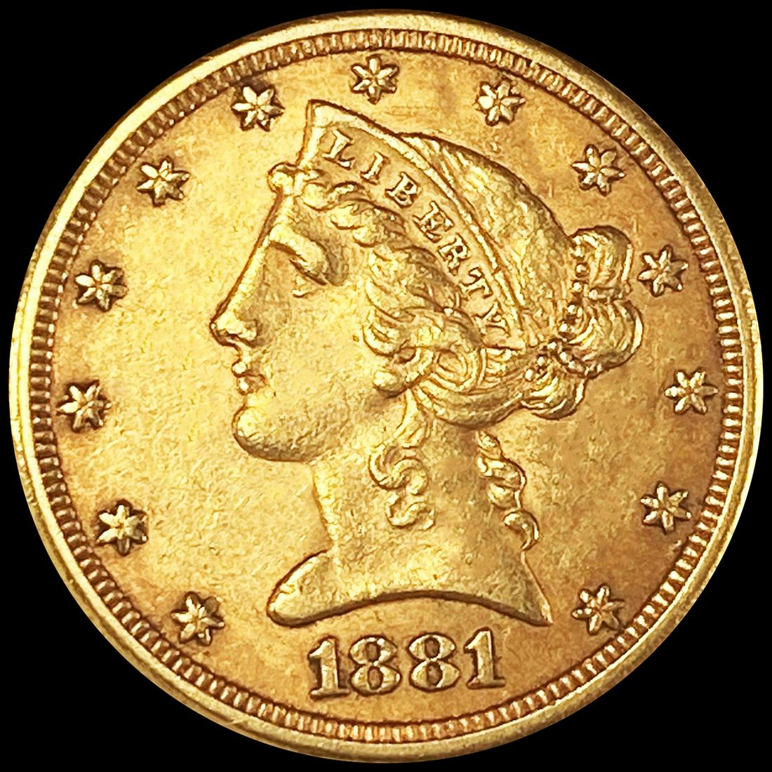 1881 $2.50 Gold Quarter Eagle UNCIRCULATED (1 of 2)