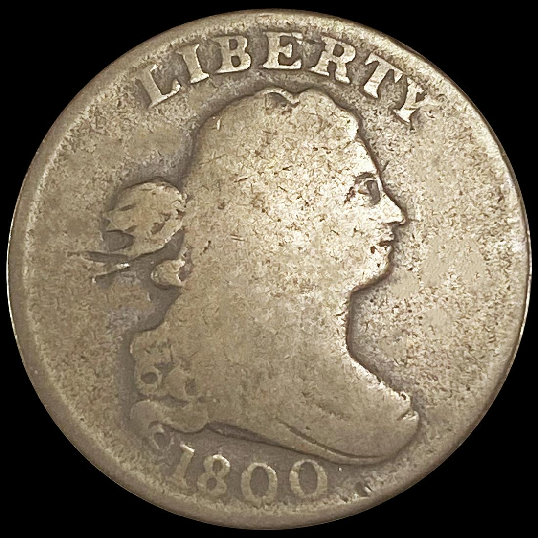 1800 Draped Bust Half Cent NICELY CIRCULATED (1 of 2)