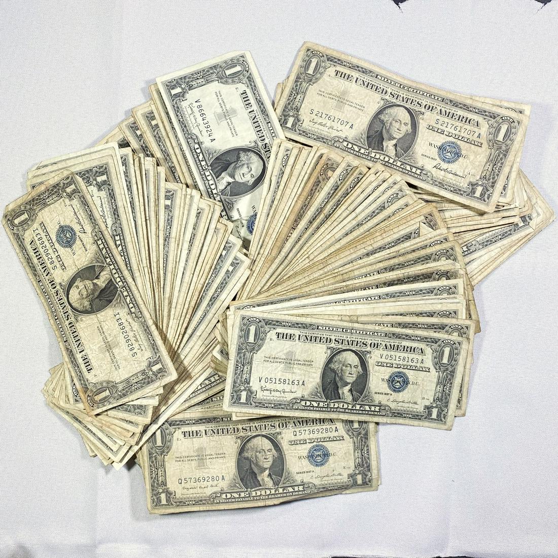 (250) $1 Silver Certificates - (1 of 2)