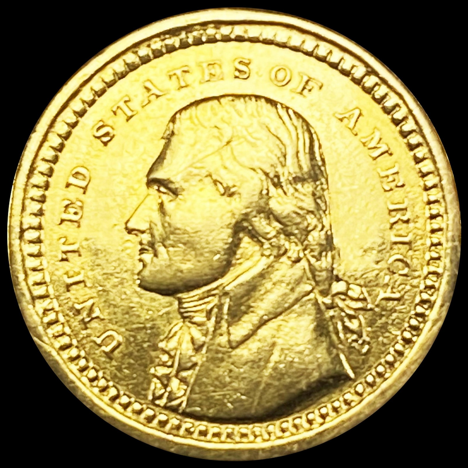 1903 Louisiana Purchase, Jefferson Gold Dollar UNCIRCULATED: 1903 Louisiana Purchase, Jefferson Gold Dollar UNCIRCULATED