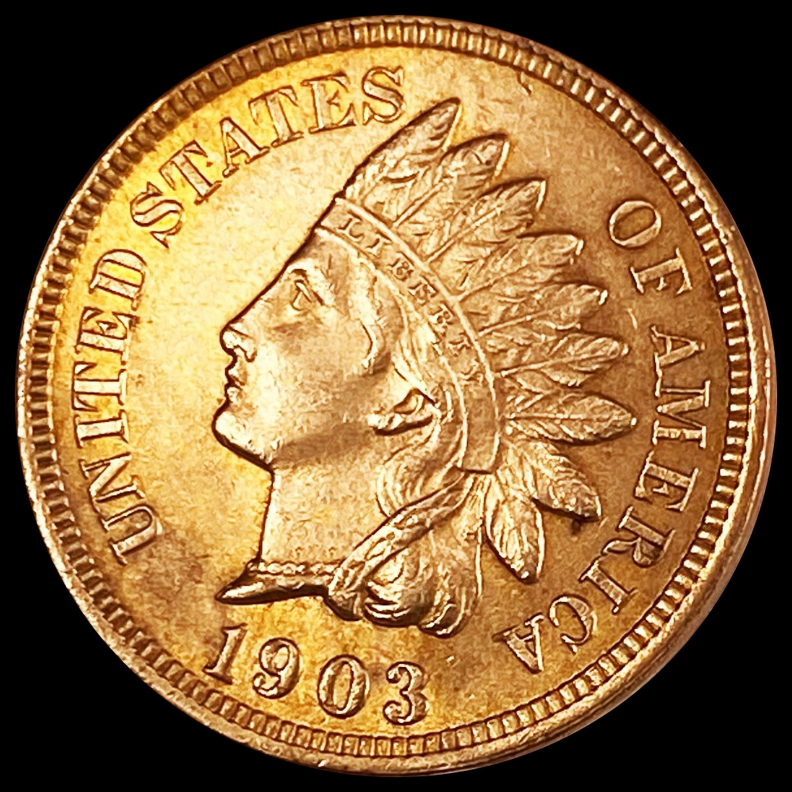 1903 RD Indian Head Cent UNCIRCULATED: 1903 RD Indian Head Cent UNCIRCULATED
