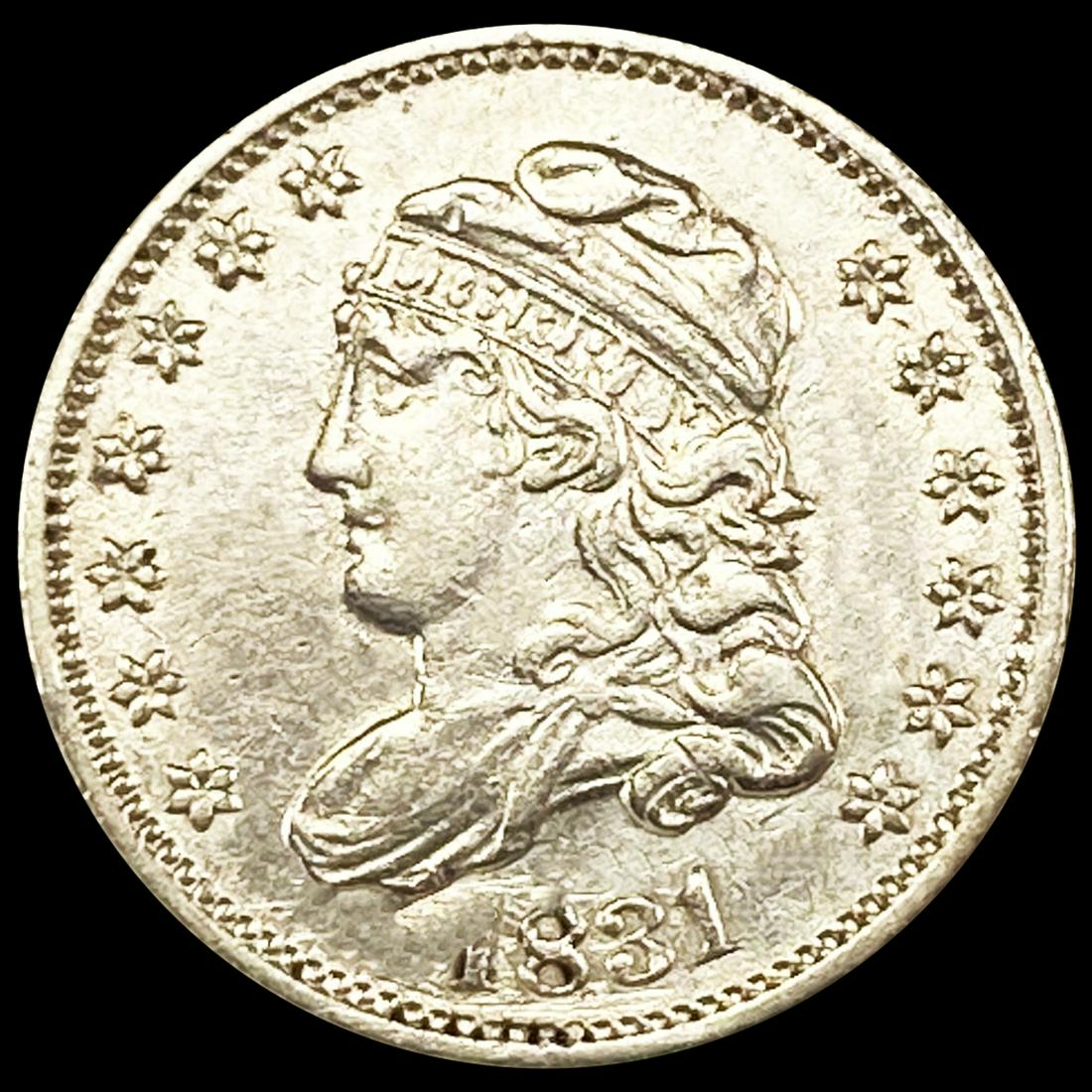 1831 Capped Bust Half Dime UNCIRCULATED: 1831 Capped Bust Half Dime UNCIRCULATED