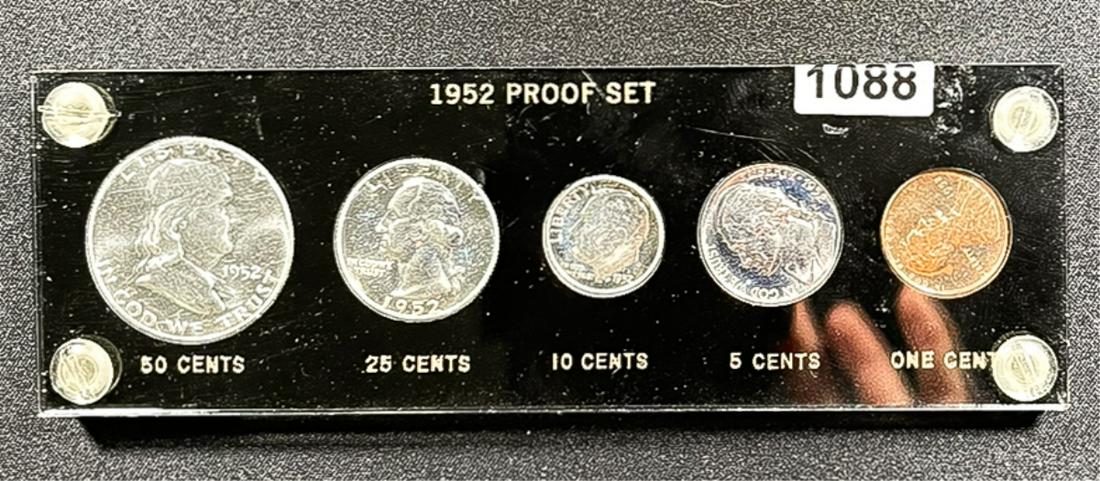 1952 US Proof Set - GEM PROOF: 1952 US Proof Set - GEM PROOF