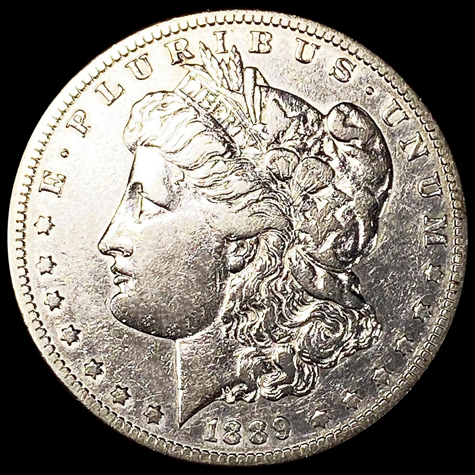 1889-S Morgan Silver Dollar CLOSELY UNCIRCULATED (1 of 2)