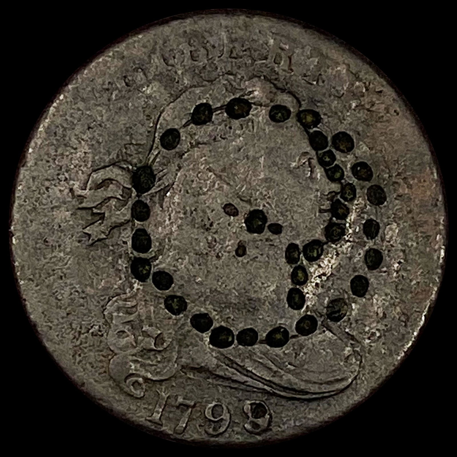 1799 Large Cent NICELY CIRCULATED (1 of 2)