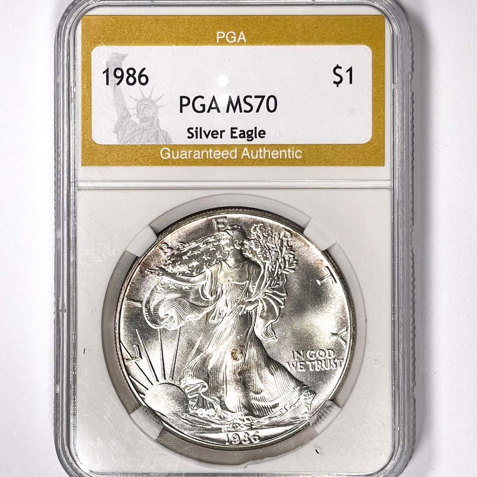 1986 Silver Eagle PGA-MS70 (1 of 2)