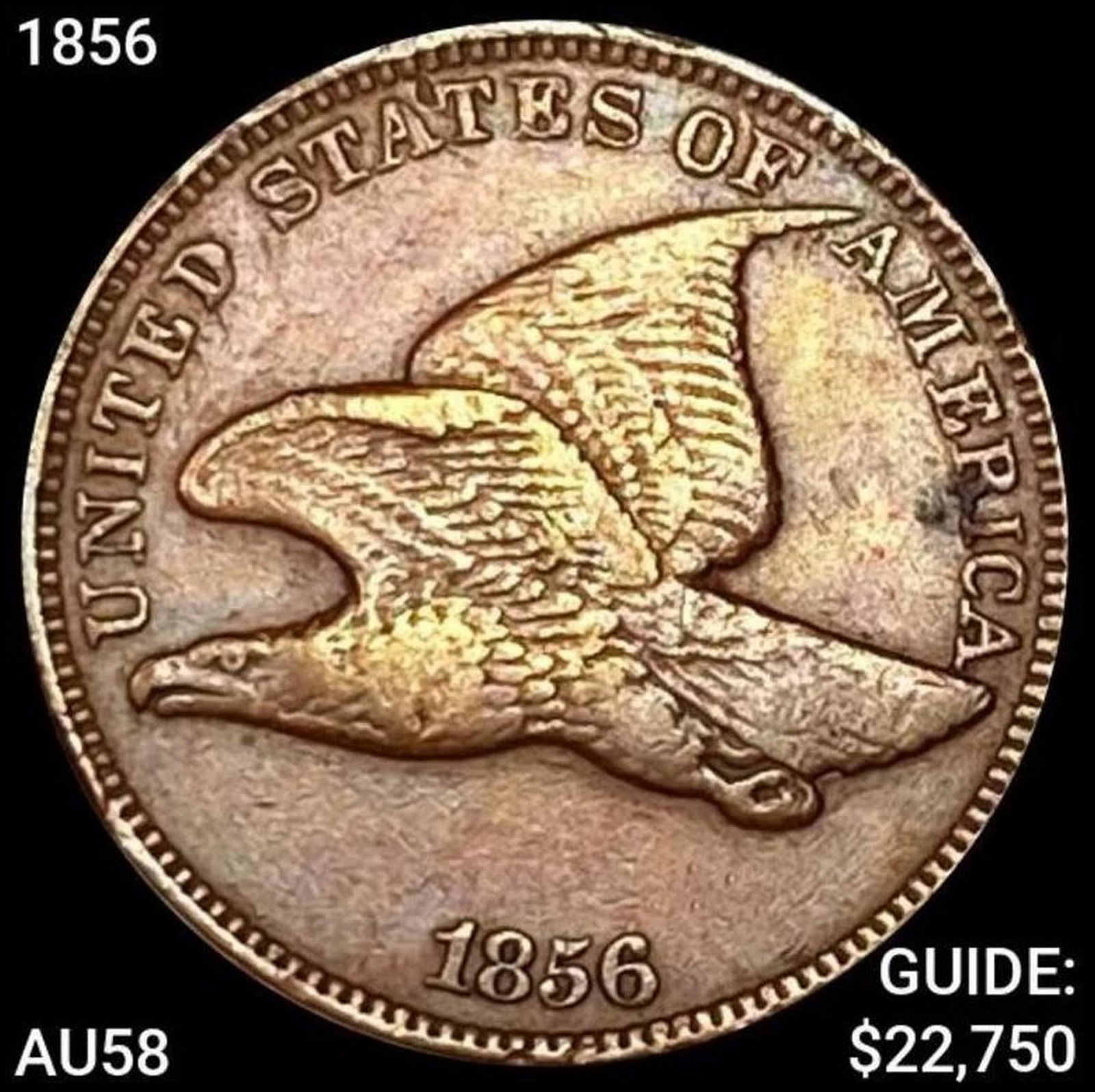 1856 Flying Eagle Cent CHOICE AU (1 of 2)