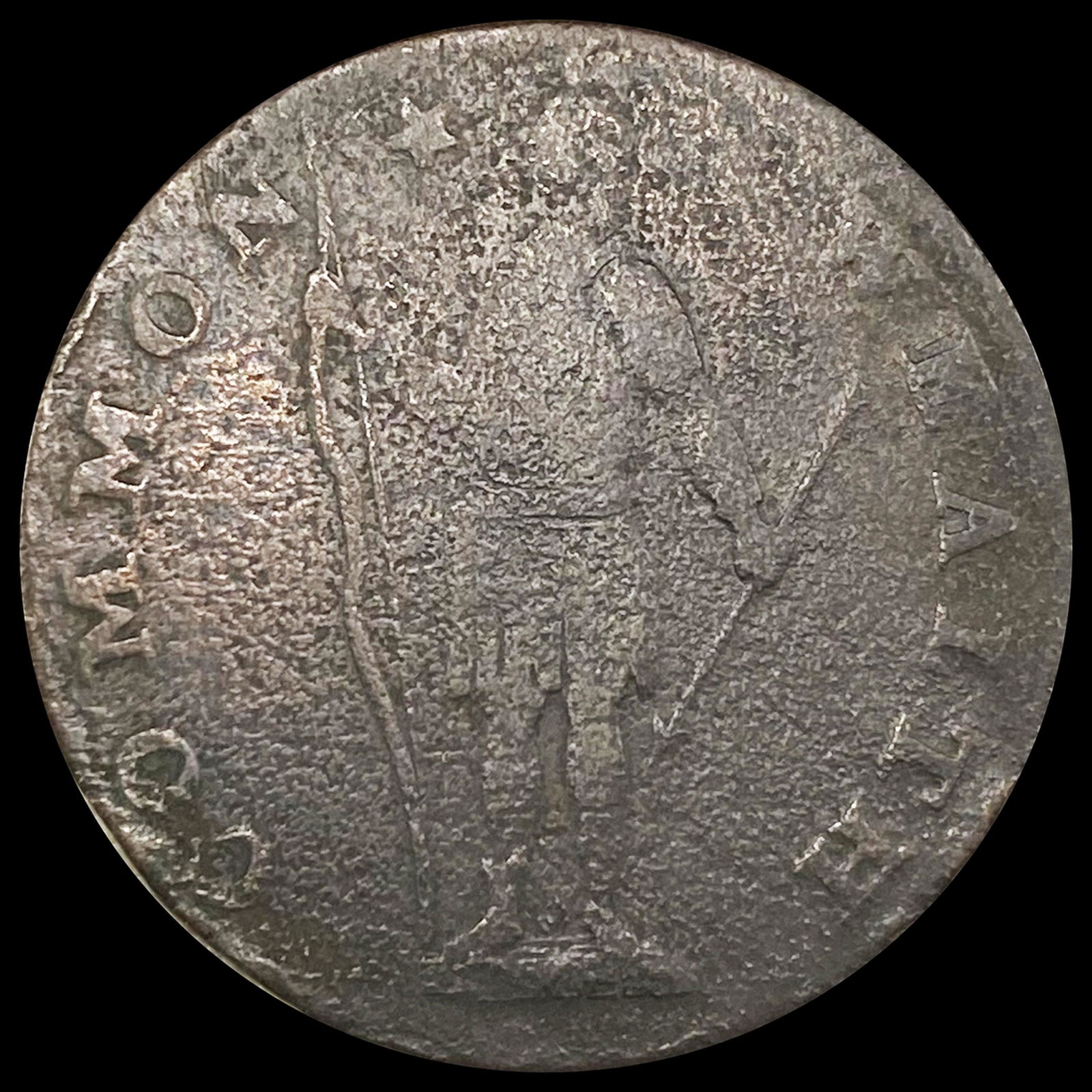 1787 Arws Left Talon Massachusetts Colonial Issue (1 of 2)