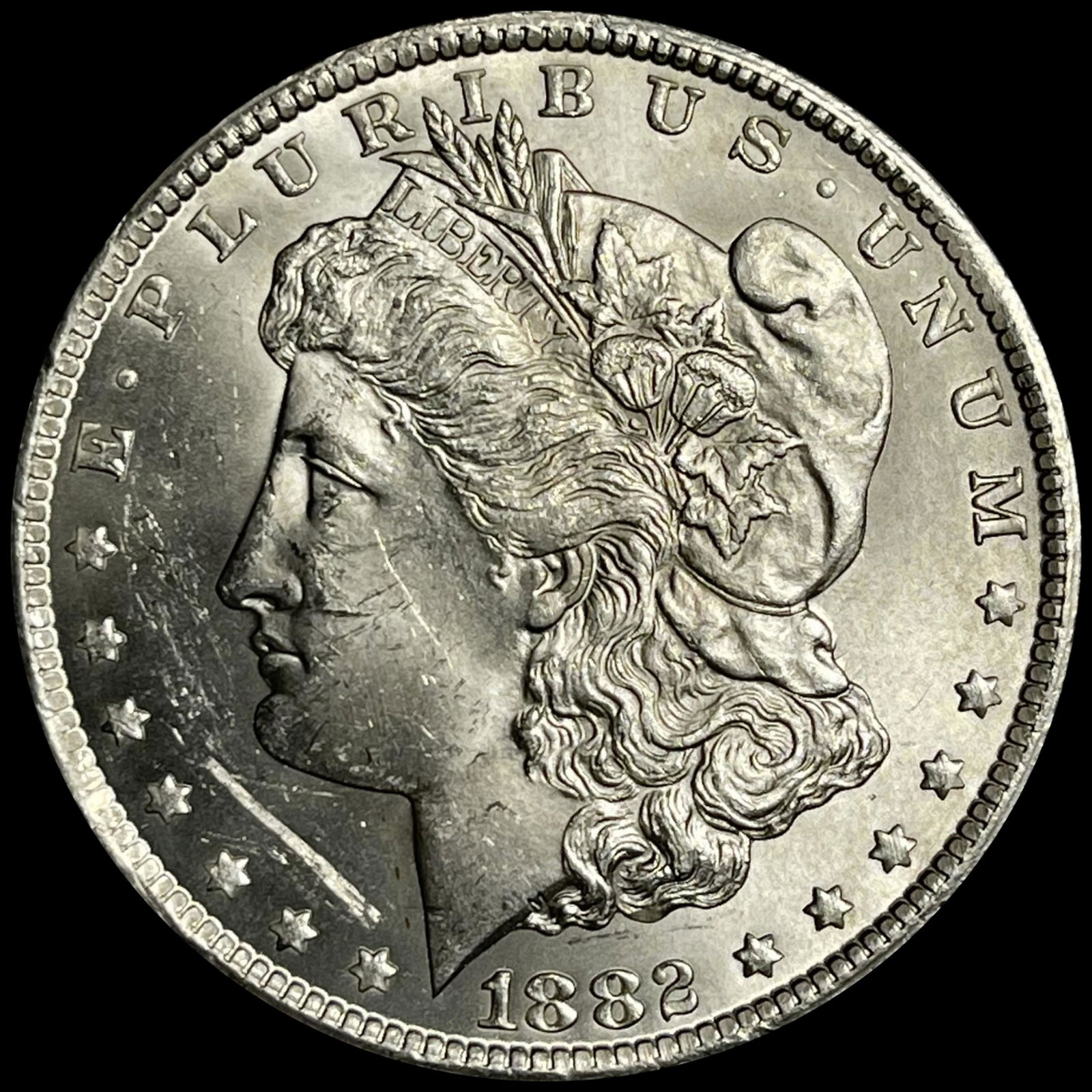 1882-CC Morgan Silver Dollar UNCIRCULATED (1 of 2)