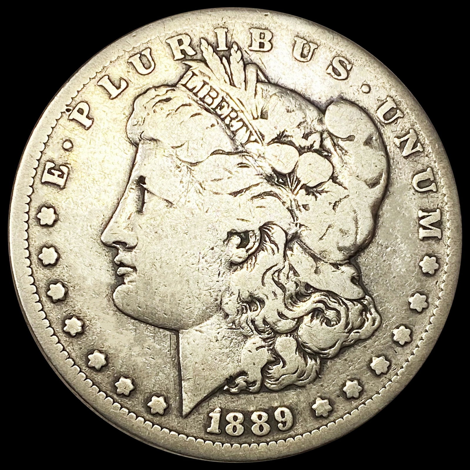 1889-CC Morgan Silver Dollar LIGHTLY CIRCULATED (1 of 2)