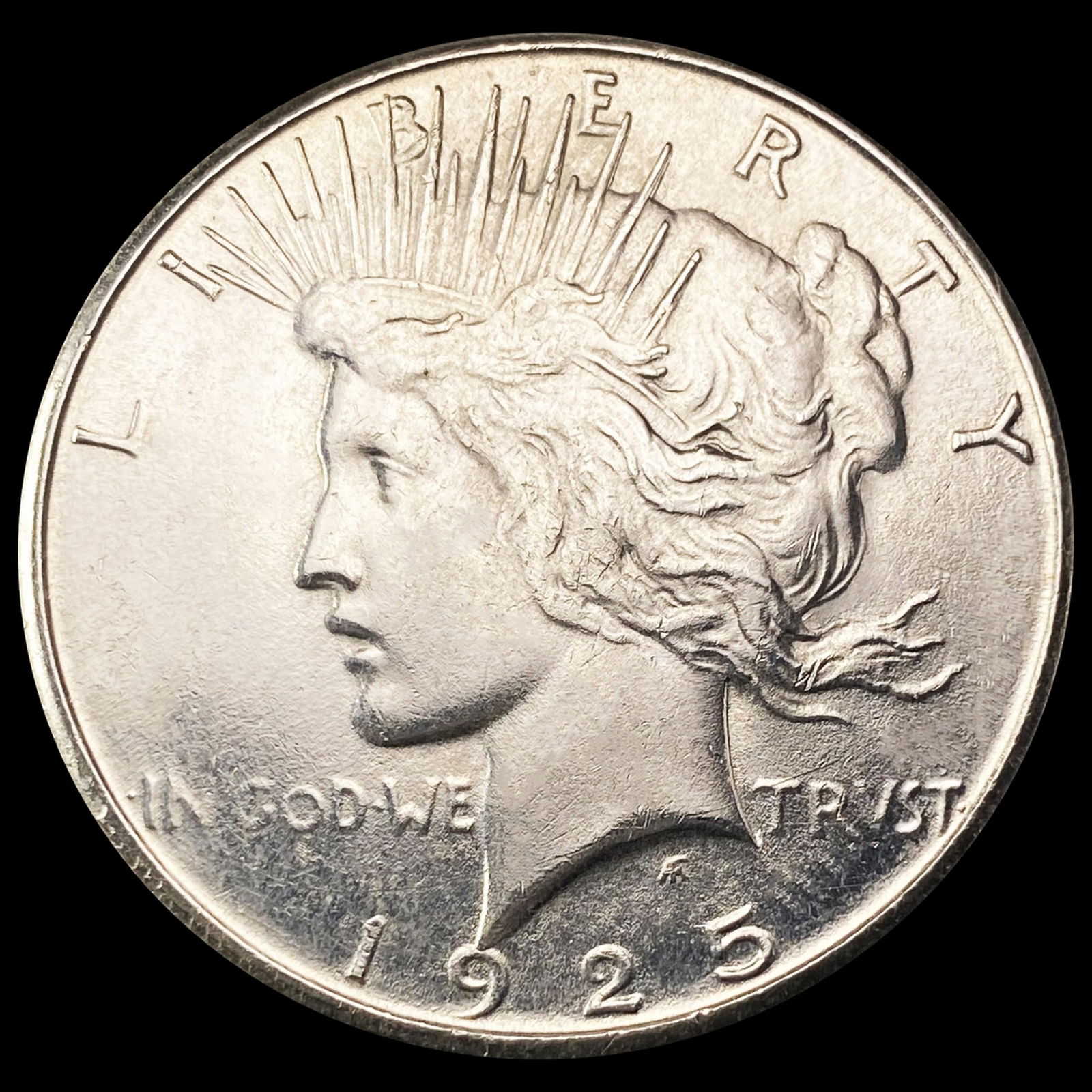 1925-S Silver Peace Dollar UNCIRCULATED (1 of 2)