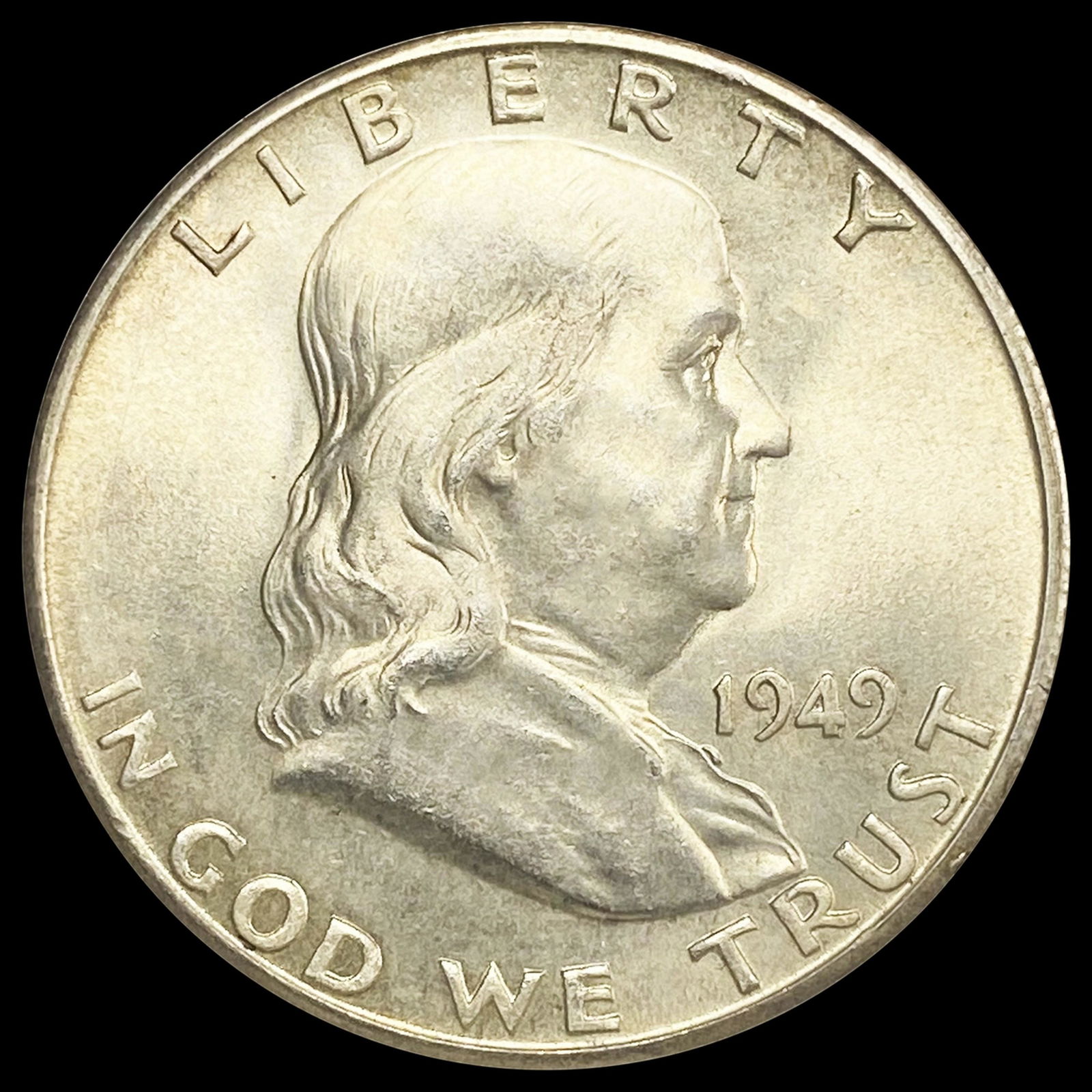 1949-S Franklin Half Dollar UNCIRCULATED (1 of 2)