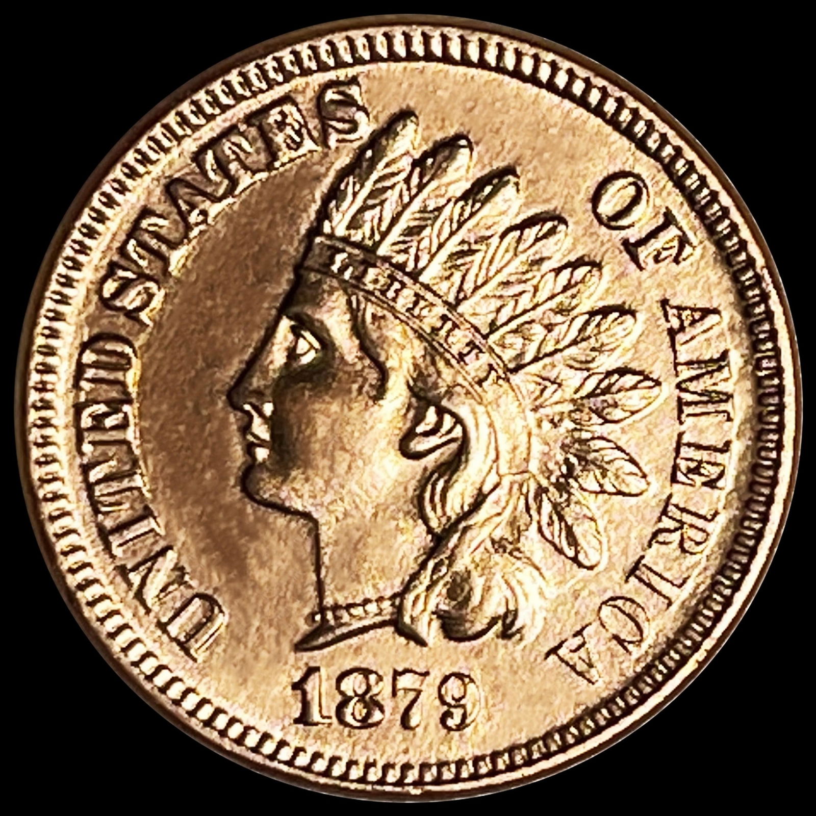 1879 Indian Head Cent UNCIRCULATED (1 of 2)