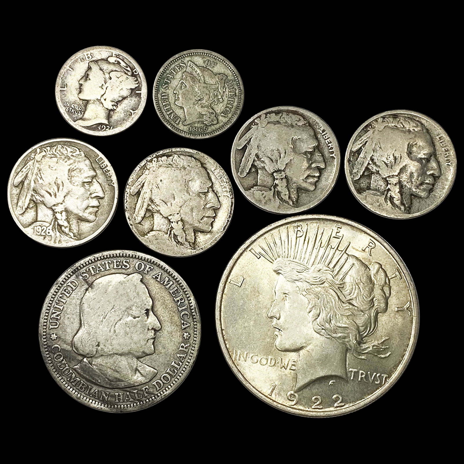(8) Misc Coins UNCIRCULATED (1 of 2)
