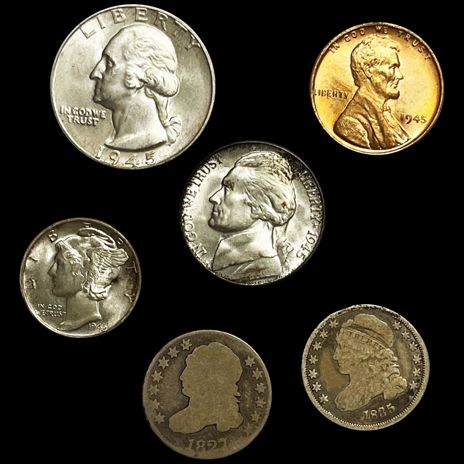 (6) Misc Coins UNCIRCULATED (1 of 2)