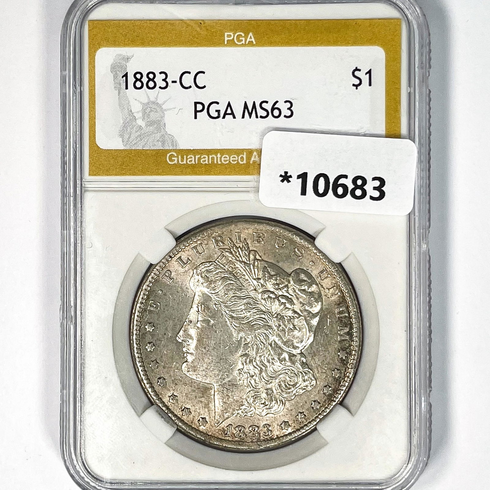 1883-CC Morgan Silver Dollar PGA MS63 (1 of 2)