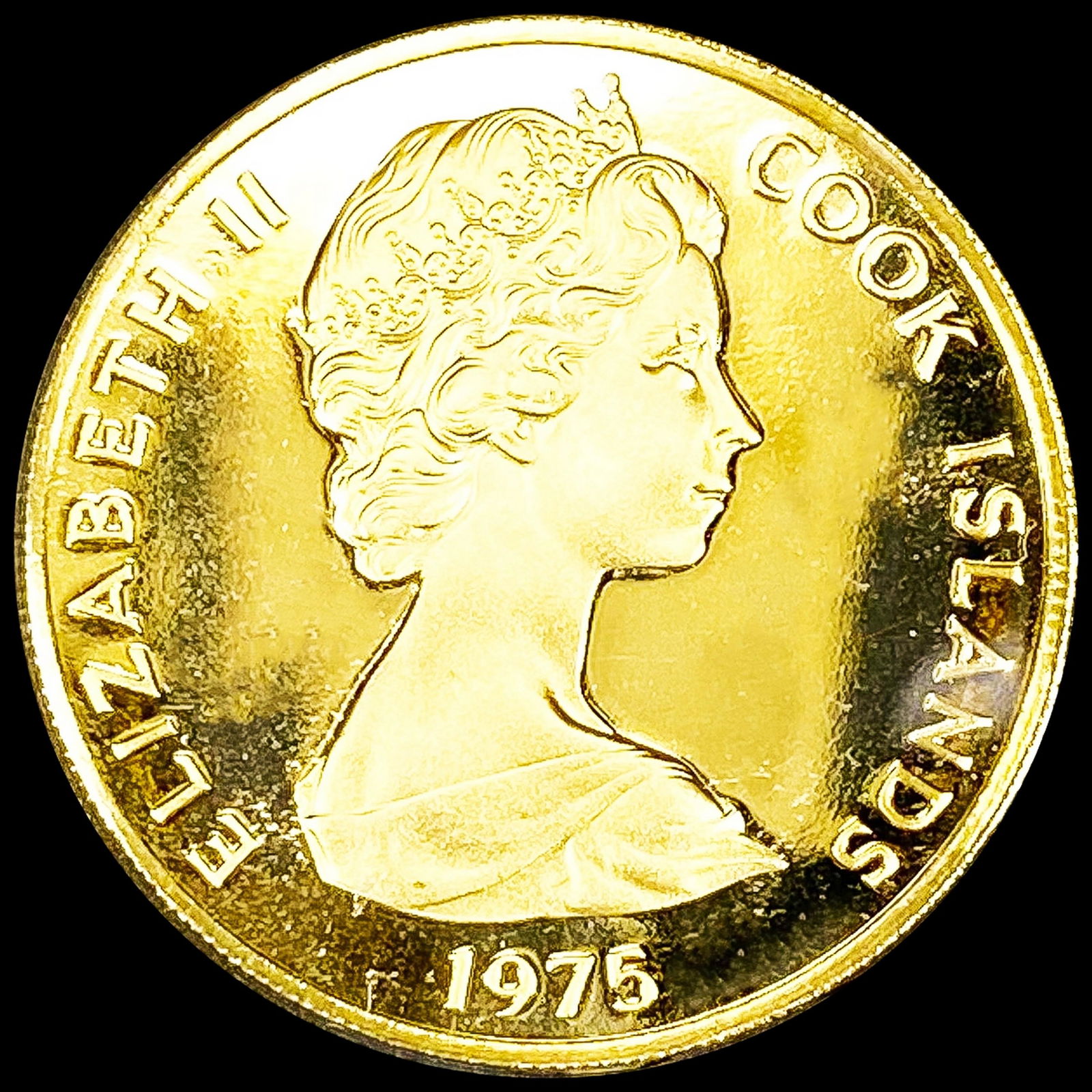 1975 $100 Cold Cook Islands Coin GEM PROOF (1 of 2)