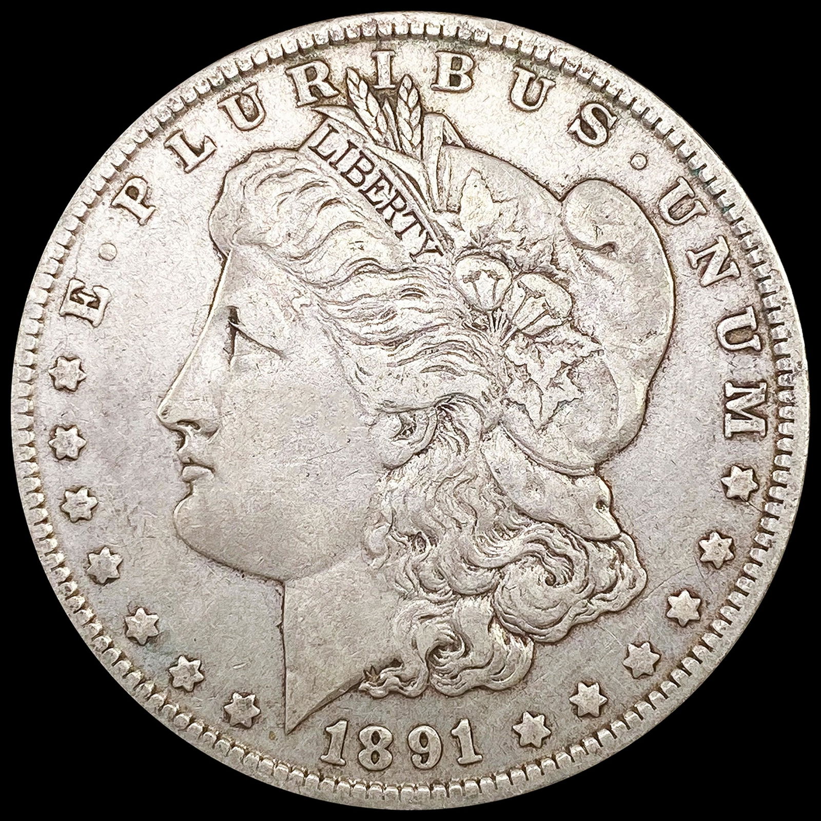 1891-O Morgan Silver Dollar LIGHTLY CIRCULATED (1 of 2)