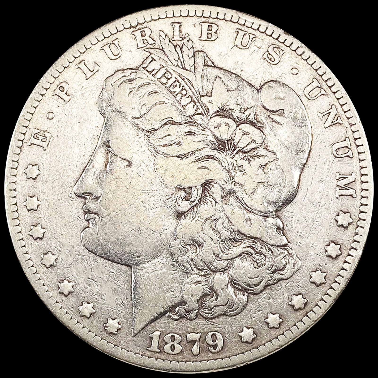 1879-S 7TF Rev 78 Morgan Silver Dollar NICE CIRC (1 of 2)