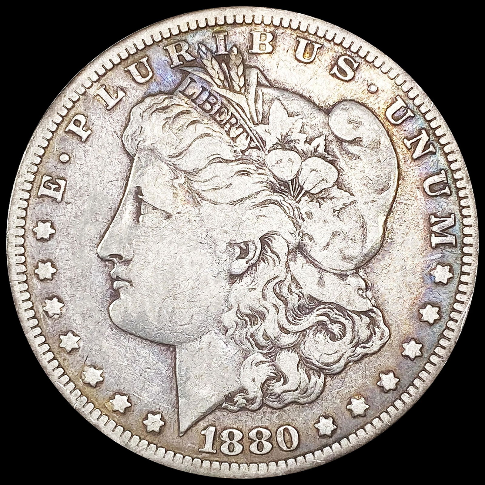 1880-CC Rev 78 Morgan Silver Dollar NICE CIRC (1 of 2)