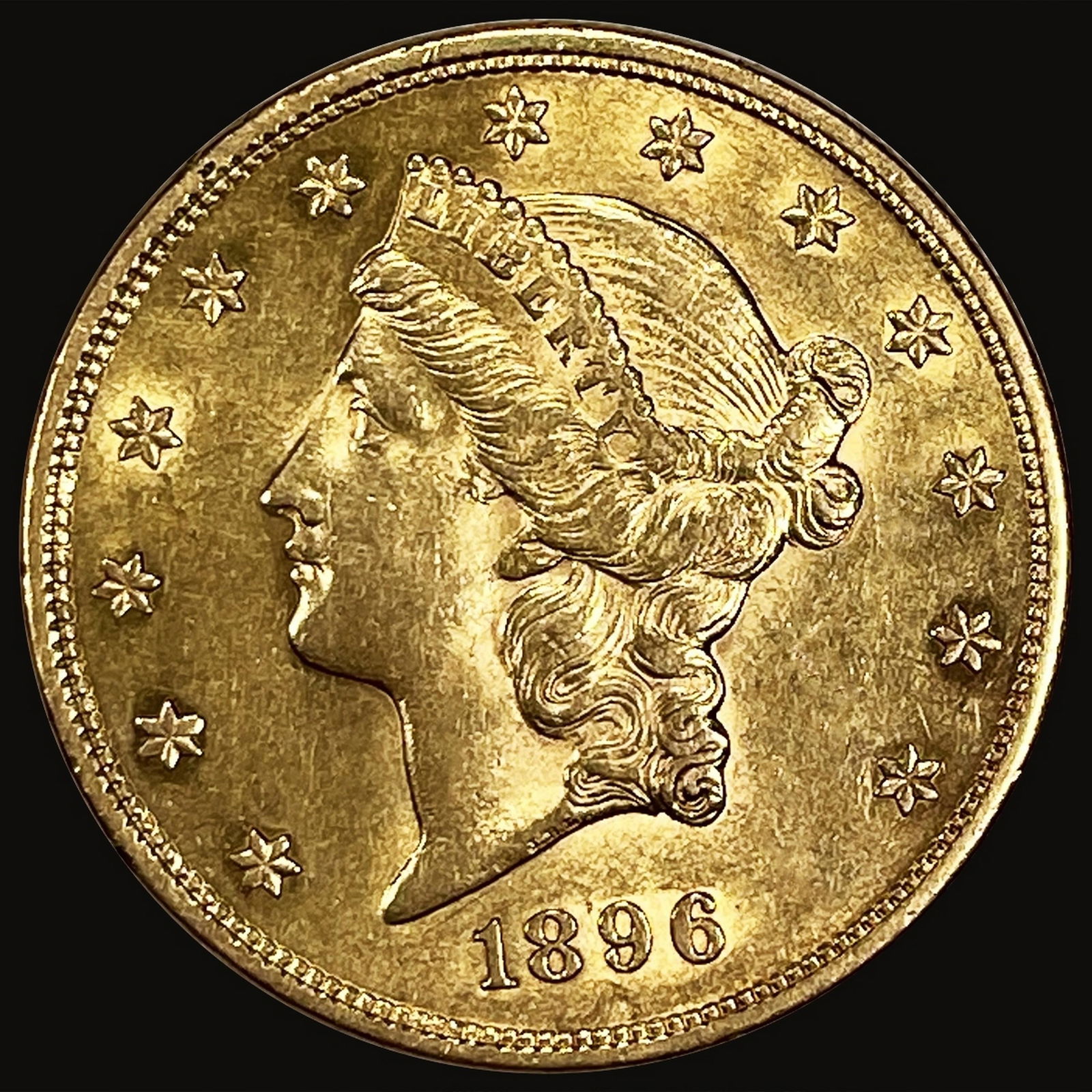 1896 $20 Gold Double Eagle CHOICE BU (1 of 2)
