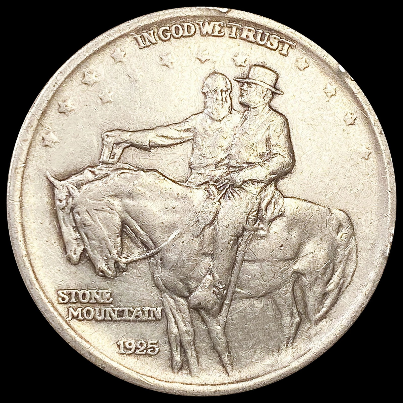 1925 Stone Mountain Half Dollar NEARLY UNC (1 of 2)