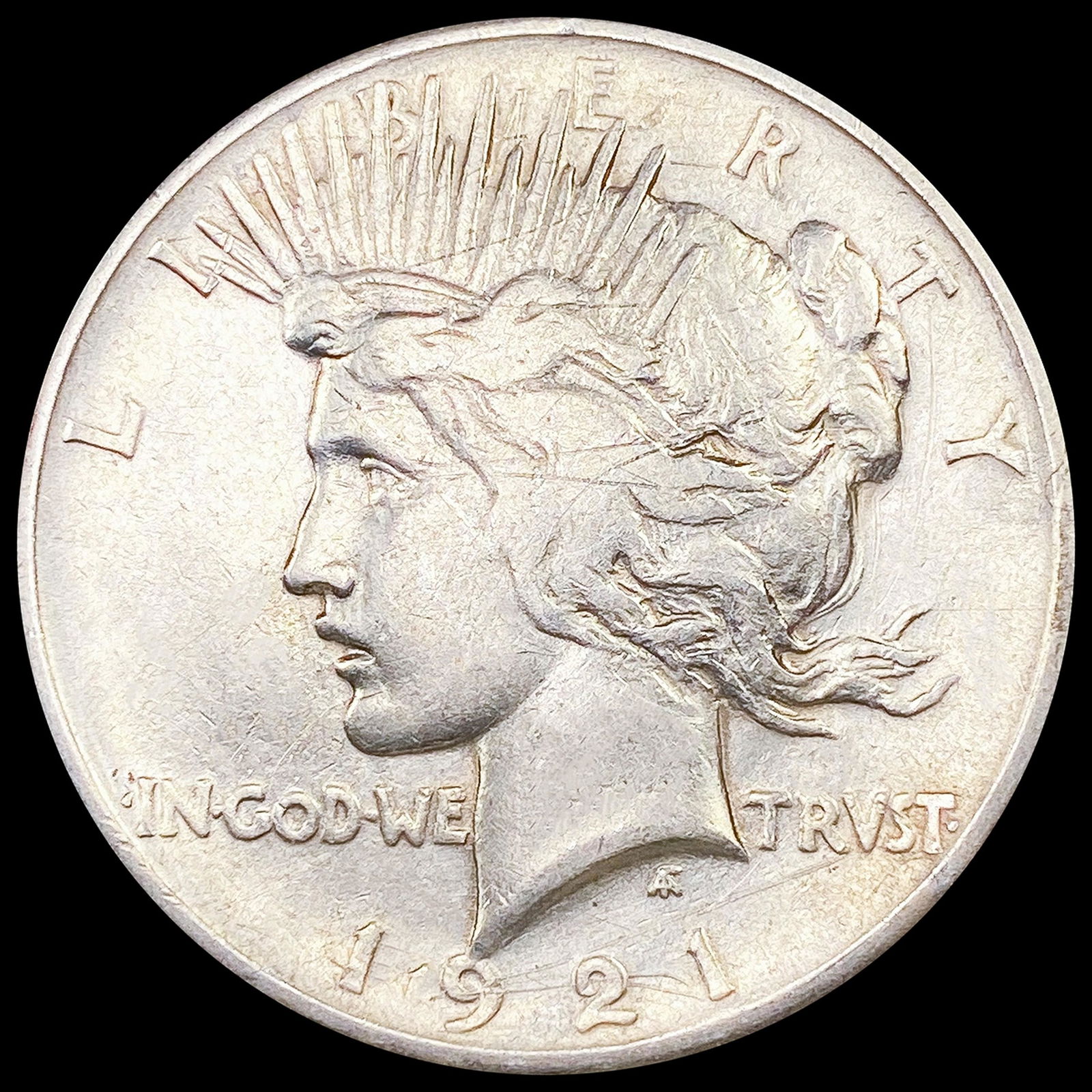 1921 Silver Peace Dollar NICELY CIRCULATED (1 of 2)