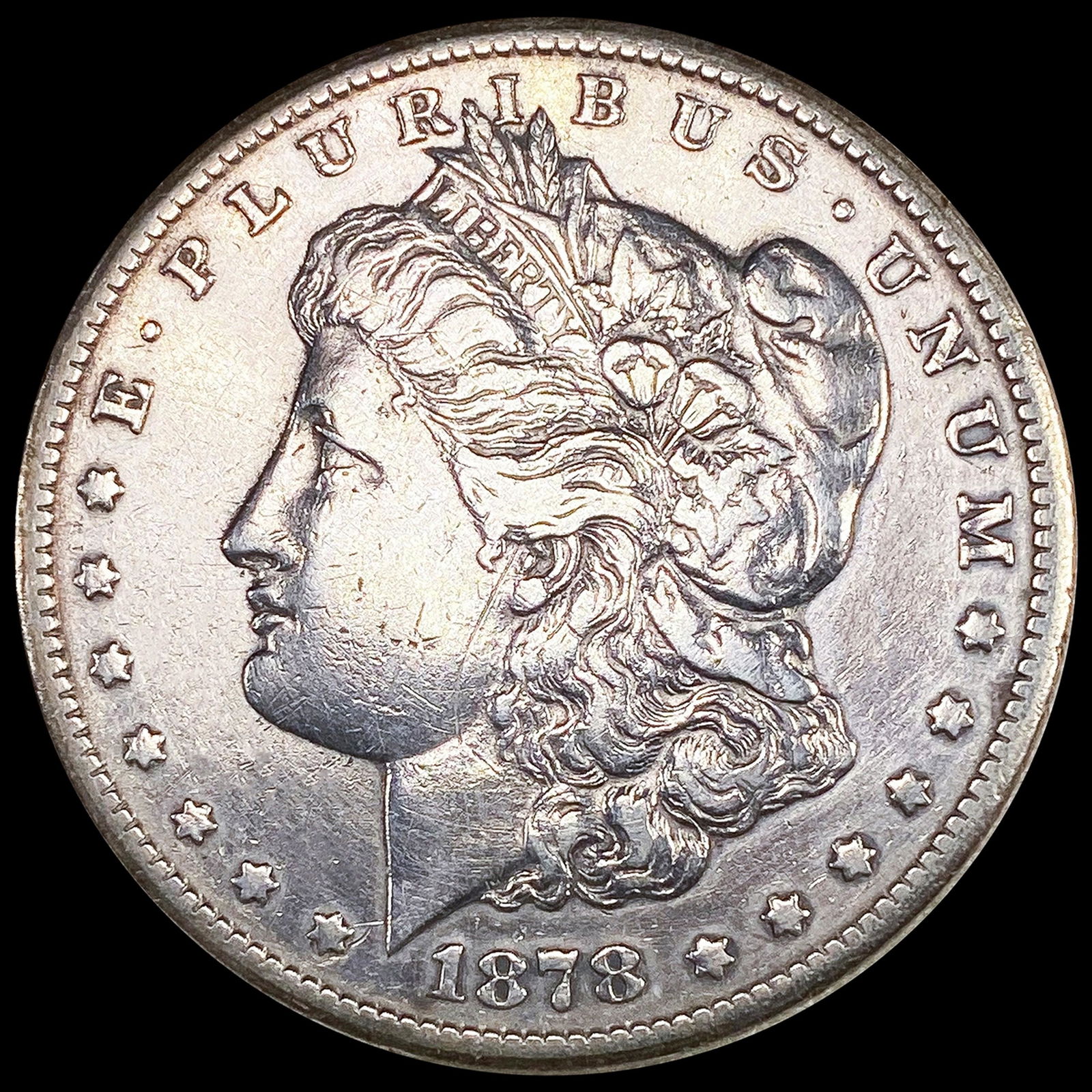 1878-CC Morgan Silver Dollar LIGHTLY CIRCULATED (1 of 2)
