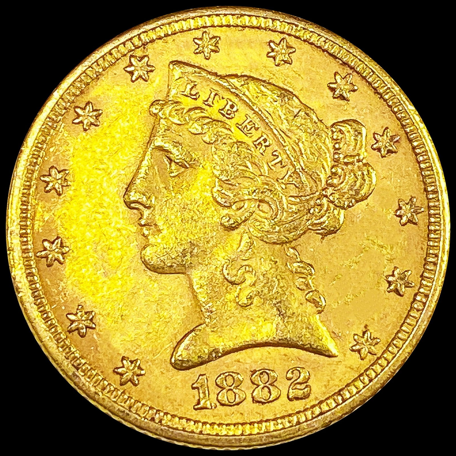 1882 $5 Gold Half Eagle UNCIRCULATED (1 of 2)