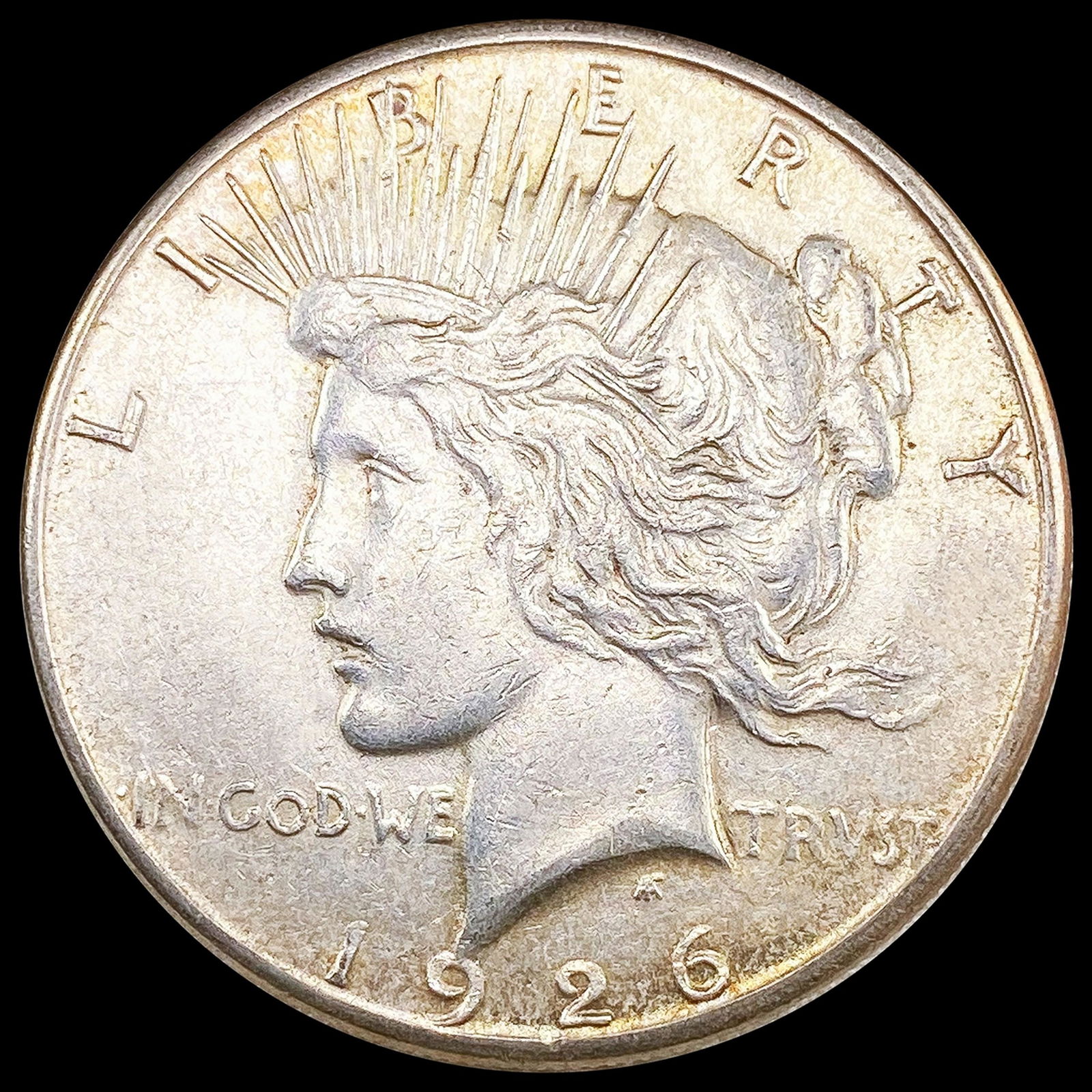 1926-S Silver Peace Dollar CLOSELY UNCIRCULATED (1 of 2)