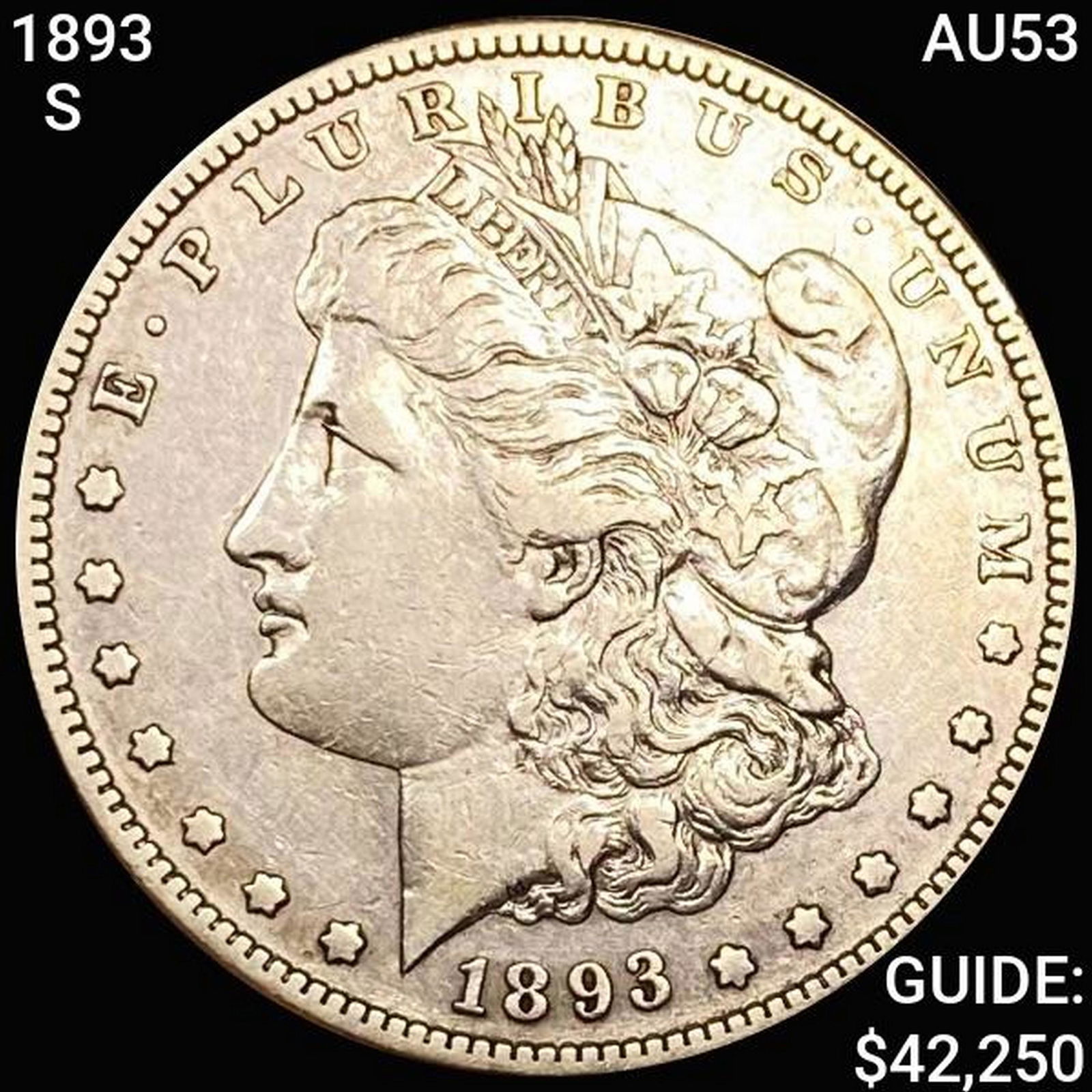 1893-S Morgan Silver Dollar HIGH GRADE (1 of 2)