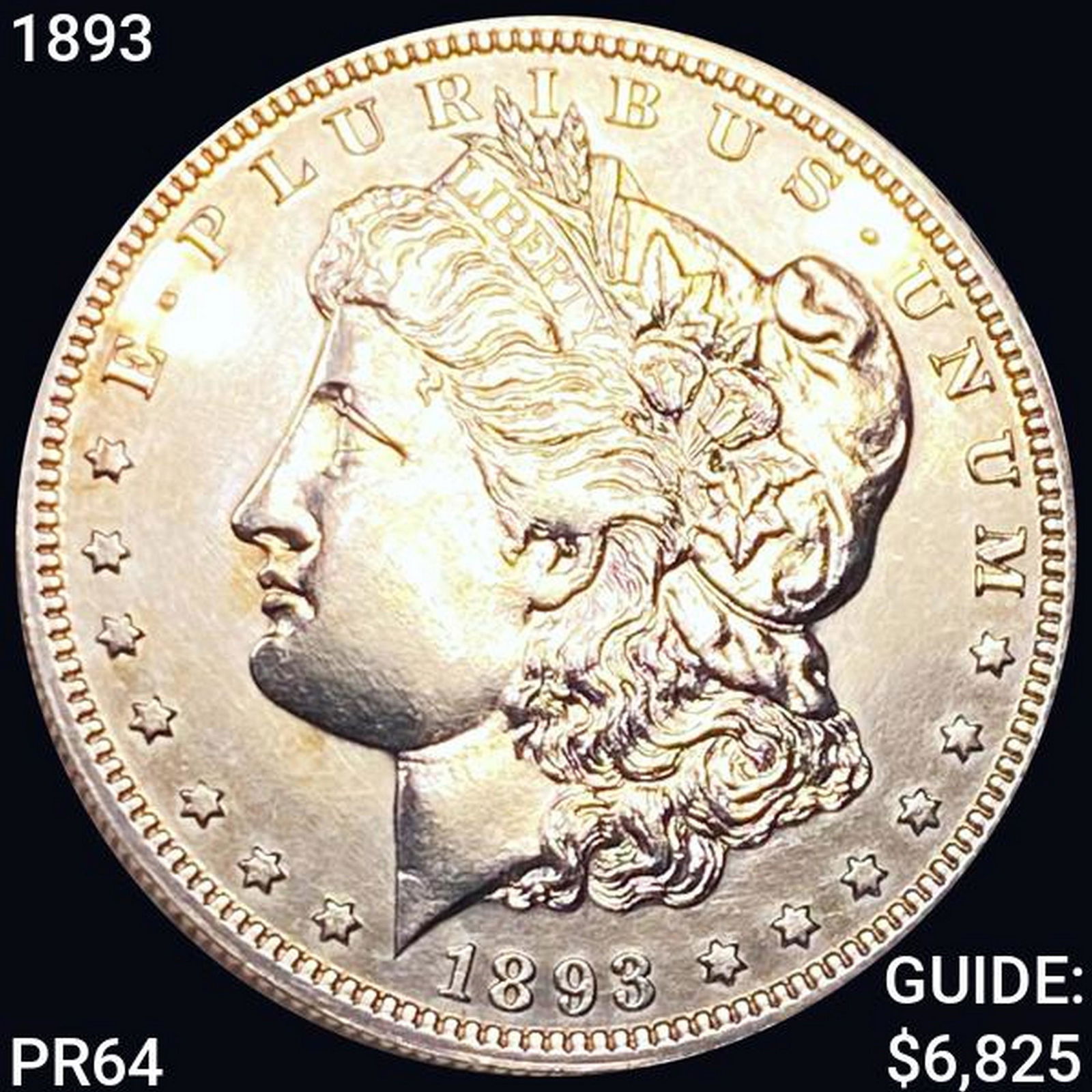 1893 Morgan Silver Dollar CHOICE PROOF (1 of 2)