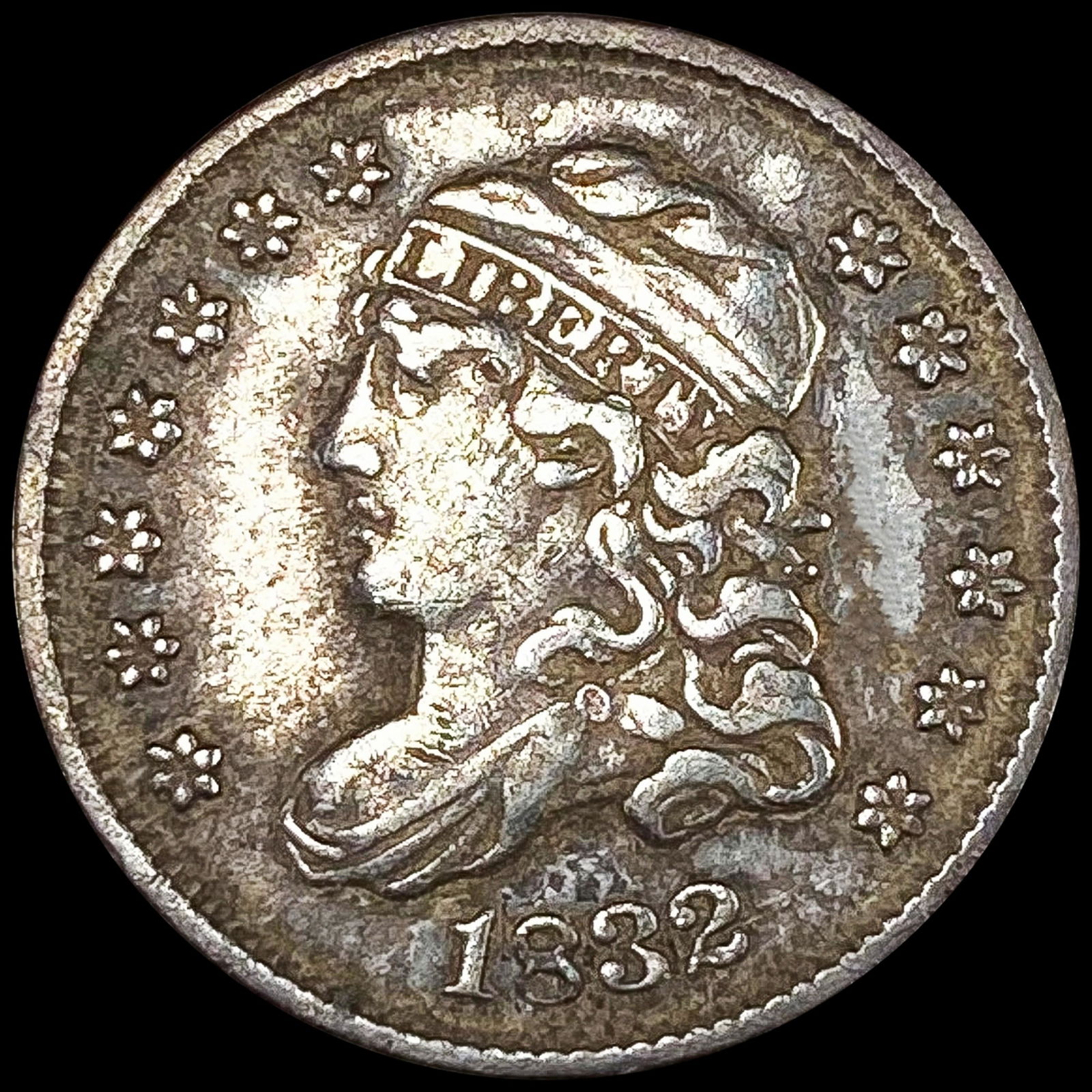 1832 Capped Bust Half Dime LIGHTLY CIRCULATED (1 of 2)