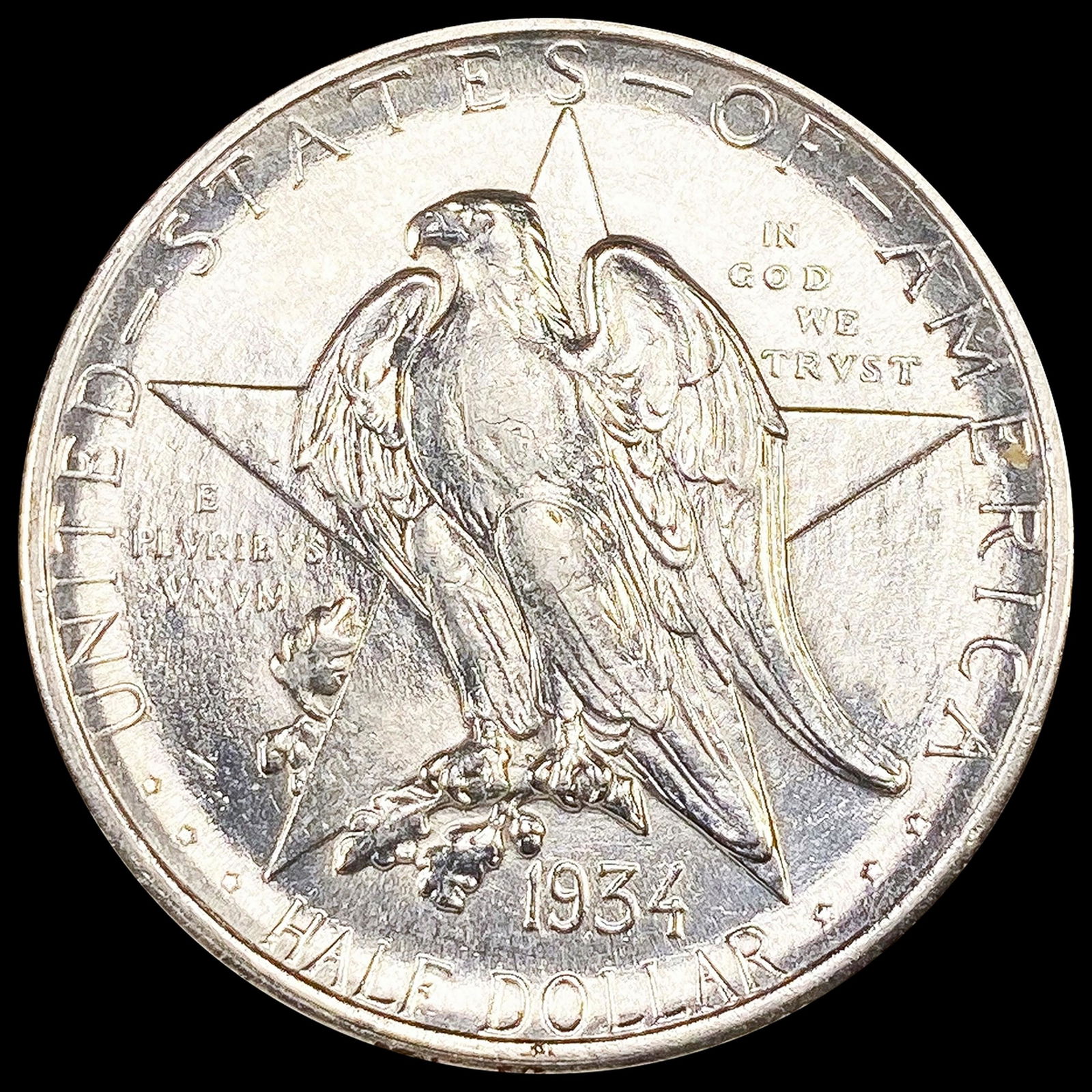 1934 Texas Half Dollar CHOICE BU (1 of 2)