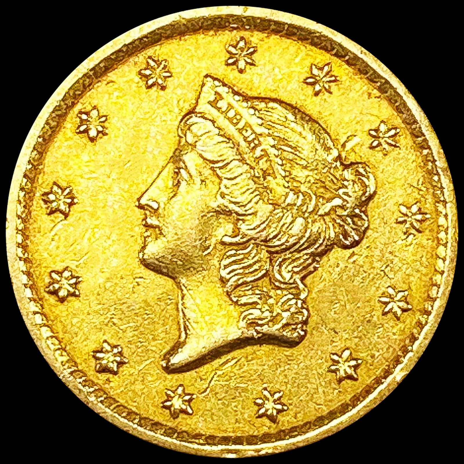 1849 Rare Gold Dollar UNCIRCULATED (1 of 2)