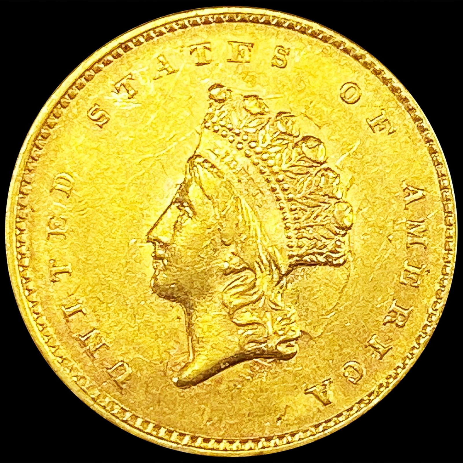 1855 Rare Gold Dollar UNCIRCULATED (1 of 2)