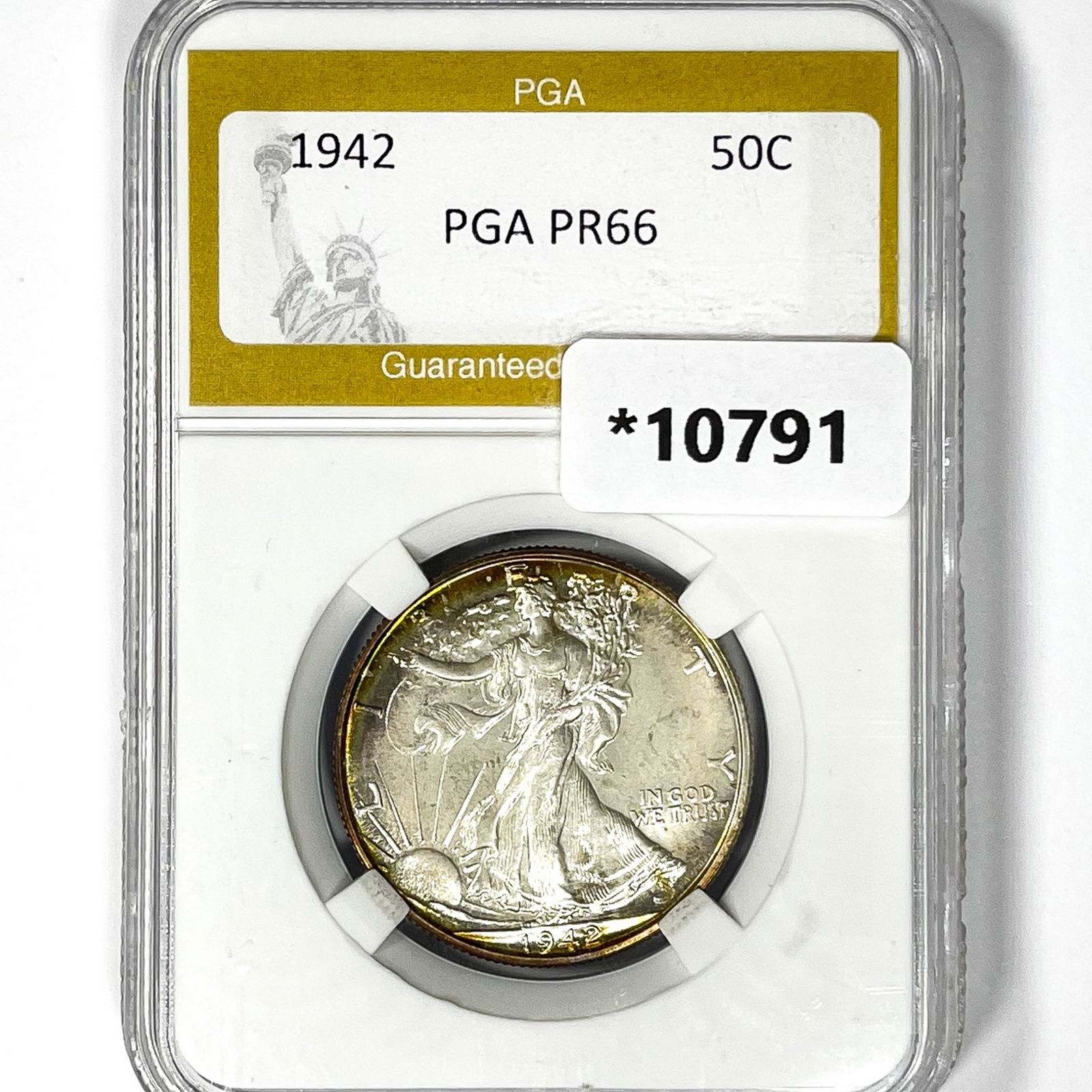 1942 Walking Liberty Half Dollar PGA PR66 (1 of 2)