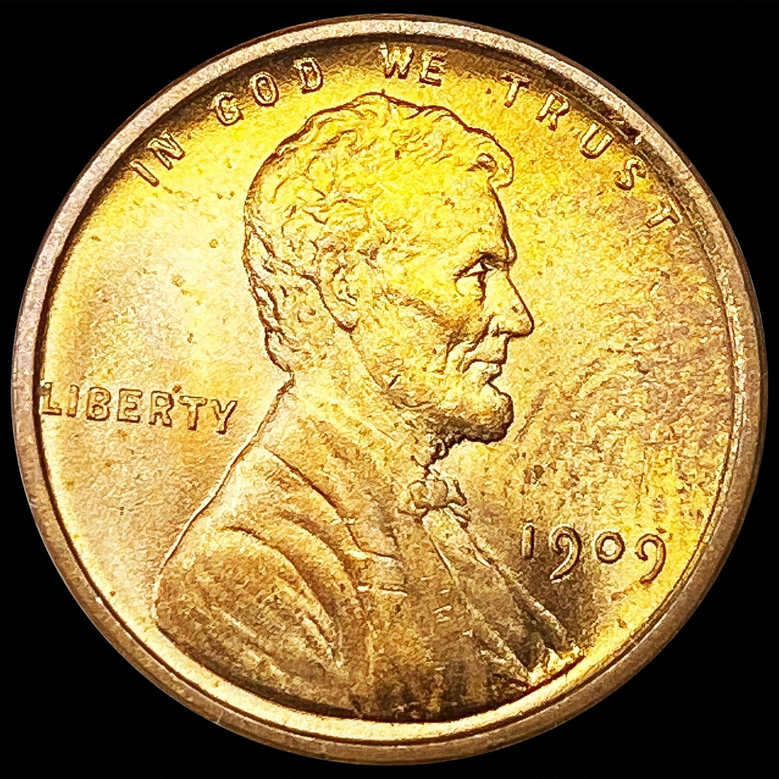 1909 VDB RD Wheat Cent CHOICE BU (1 of 2)