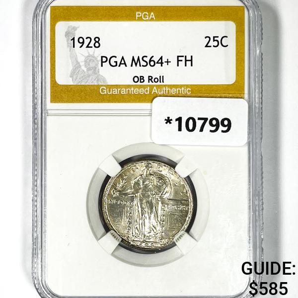 1928 Standing Liberty Quarter PGA MS64+ FH OB (1 of 2)