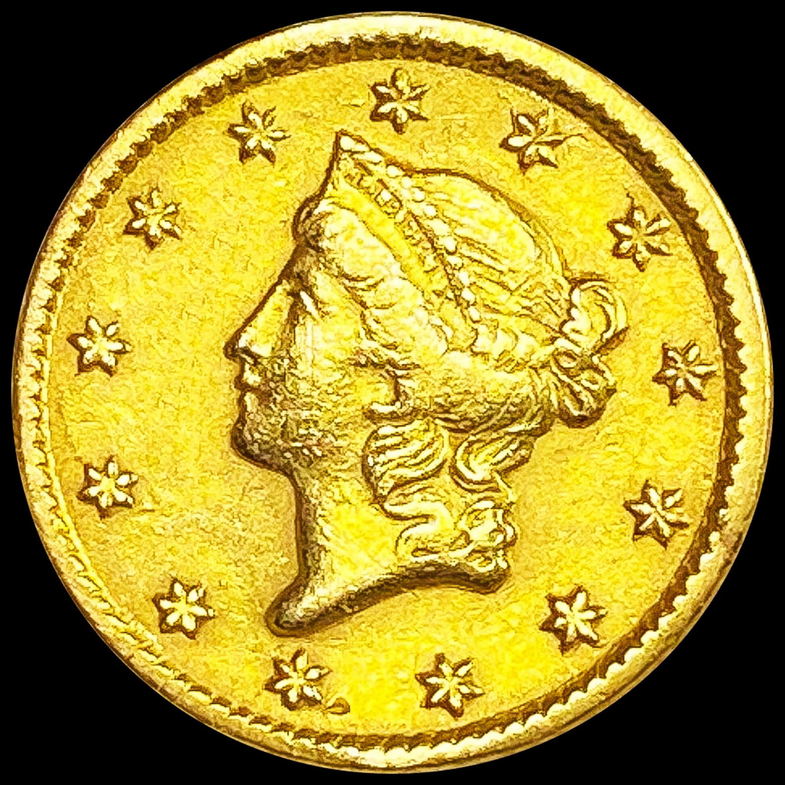 1851 Rare Gold Dollar UNCIRCULATED (1 of 2)