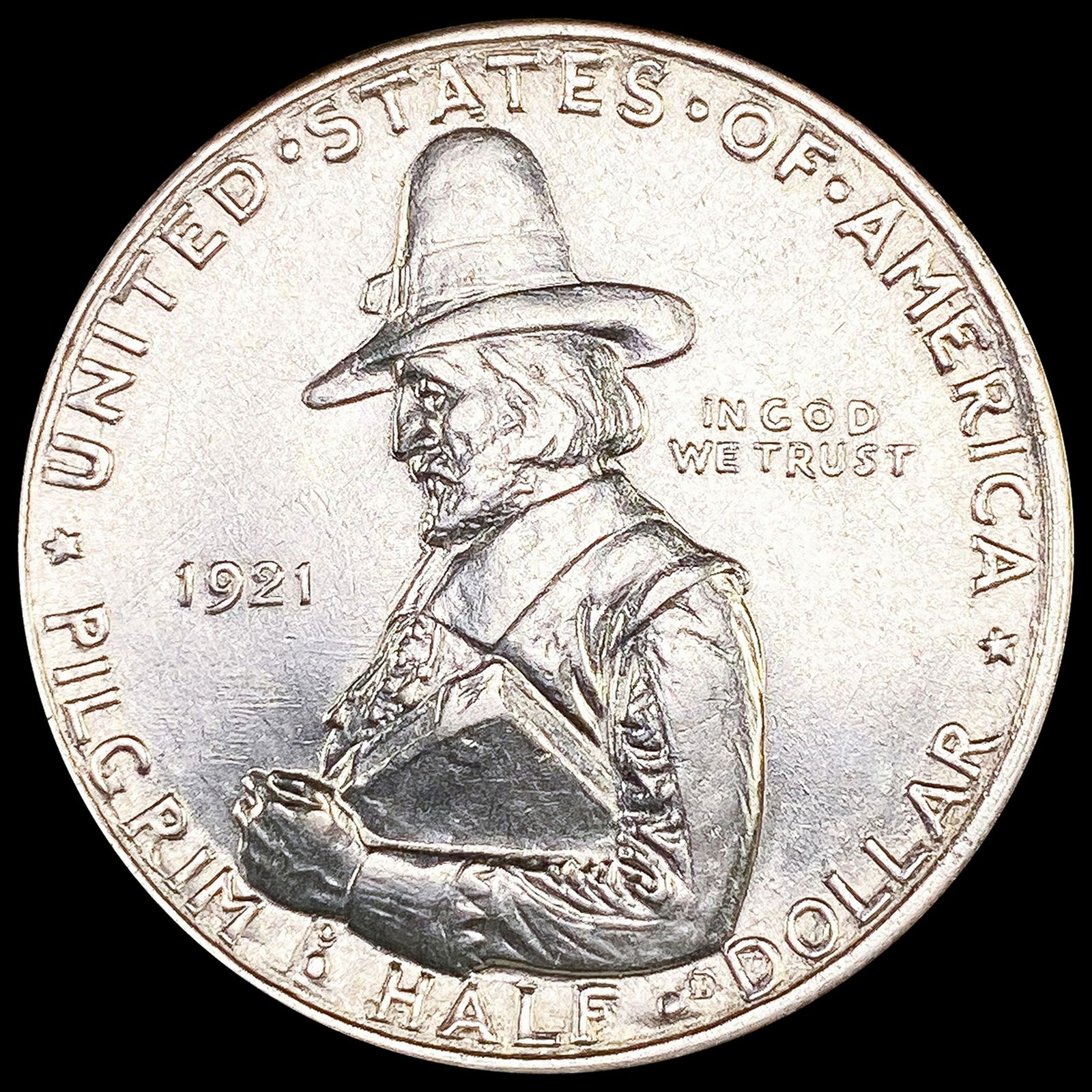 1921 Pilgrim Half Dollar UNCIRCULATED (1 of 2)