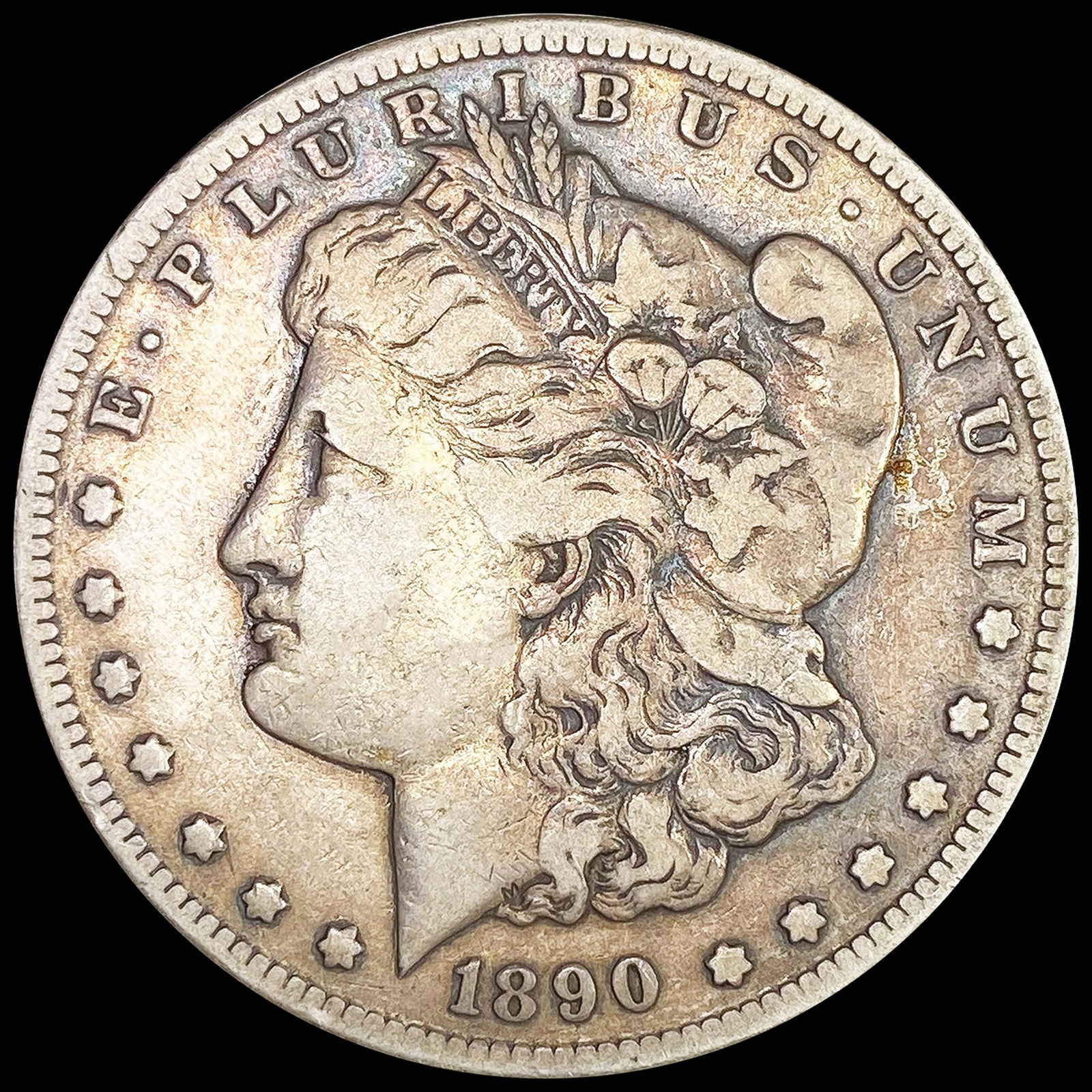1890-CC Morgan Silver Dollar NICELY CIRCULATED (1 of 2)